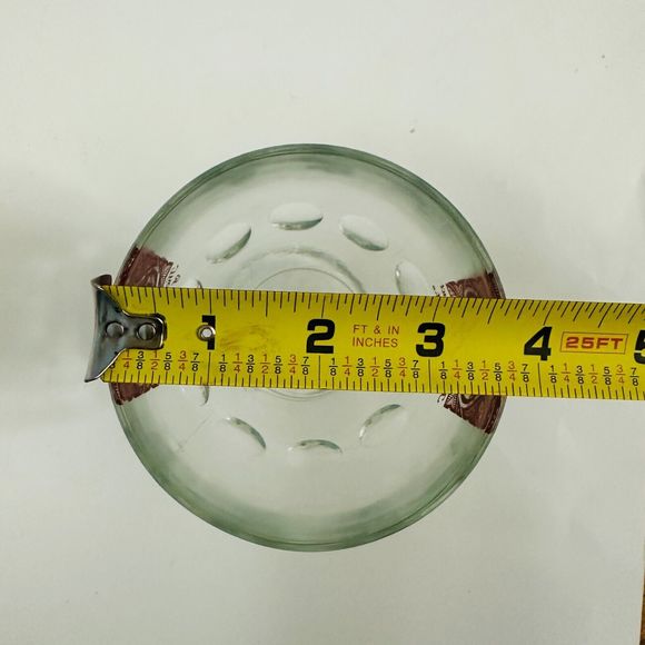 Vintage Falstaff Glass Beer Goblet Thumbprint Stemmed Mug 6 Inches Tall - Picture 8 of 10